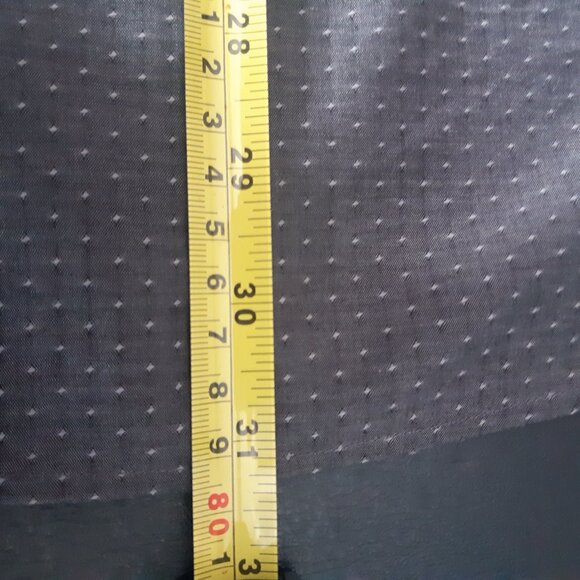 Marc New York SZ 15 Andrew Marc Slim Fit Men's Button Up Shirt Grey with White - Picture 11 of 11